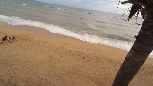 Пляж Джамтьен в Паттайе. Тайланд