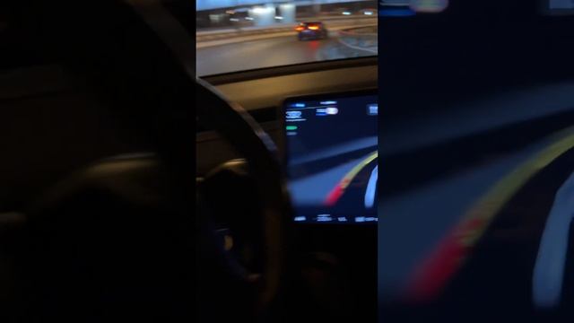 FSD BETA для всех! Автопилот полного самоуправления на Tesla Model 3. смотреть онлайн