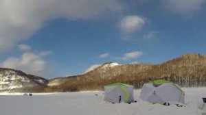 Рыбалка на Нугуше. Ловим леща в зимней палатке с ночевкой
