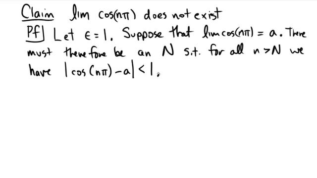 Showing a limit that does not exist using epsilon-N смотреть онлайн
