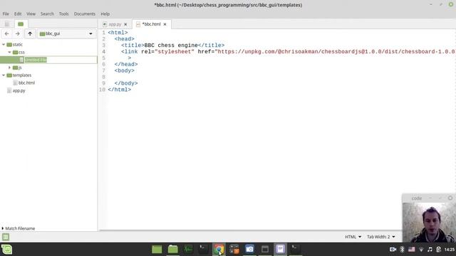 Web based GUI for UCI chess engine: install dependencies, CREATE WEB APP & render the CHESS BOARD смотреть онлайн