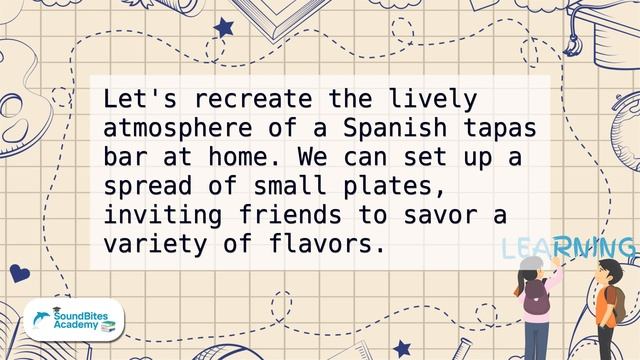 [Master English In 30 Min] ? Spanish Cuisine Conversations | Ep. 73 #BoostEnglishIn3Months