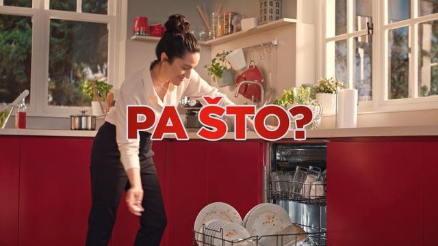 Prljava perilica posuđa? Pa što?! Somat tableta za čišćenje perilice posuđa! смотреть онлайн
