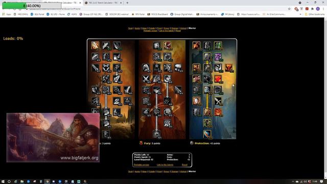 WoW TBC Classic Pre-patch lvl 60 Prot Warrior Builds смотреть онлайн