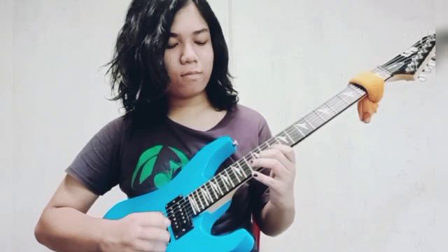 Nocturnal Bloodlust - REM ( guitar solo cover ) смотреть онлайн