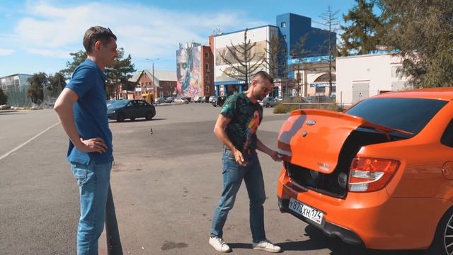 Автозвук в Lada Granta SPORT - Музыка по кайфу! SQ Акустика и Скорость! смотреть онлайн
