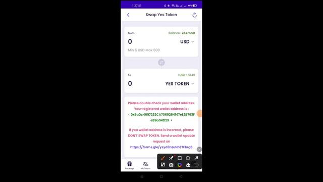 Yesworld Withdraw Swap USD Yesworld Token #yesworld #yescoin #yestoken #crpto #trustwallet смотреть онлайн