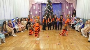 Танец - латина «Let's Get Loud «.Новый 2021 год  Старшая группа детсада № 160 г. Одесса