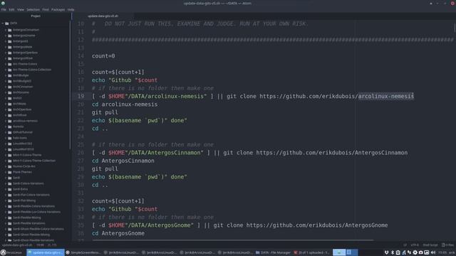 ArcoLinux : 443 use github as a backup for your configuration files - script and workflow смотреть онлайн