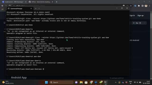 MIGRATING A GIT REPOSITORY TO AWS CODE COMMIT смотреть онлайн
