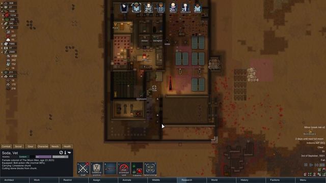 Rimworld: Moon Madness! - Part 11: Arms vs Legs [Lovecraft Extreme Beta 18] смотреть онлайн