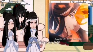 Реакция на Се Ляня как основателя клана Лань//mdzs react tgcf//