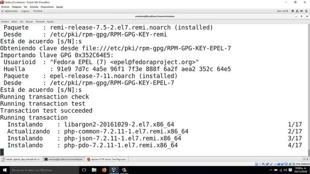 02 apache php mariadb centos смотреть онлайн