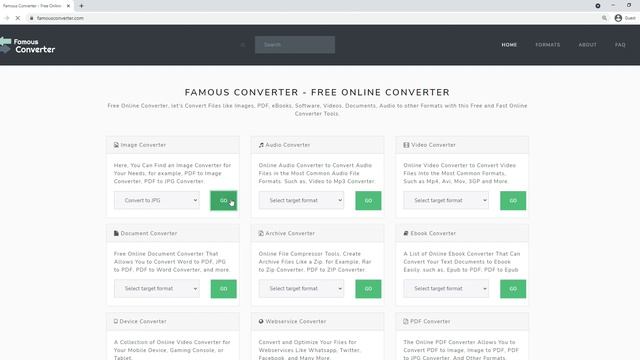 Convert Image to JPG Online | JPG file converter - Famous Converter смотреть онлайн