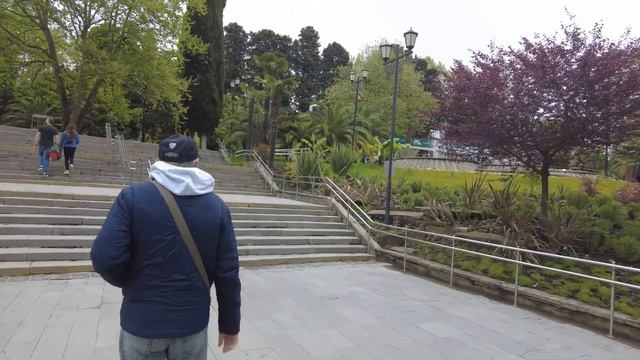 Сочи 2023. Морской порт, набережная и парк Дендрарий. смотреть онлайн