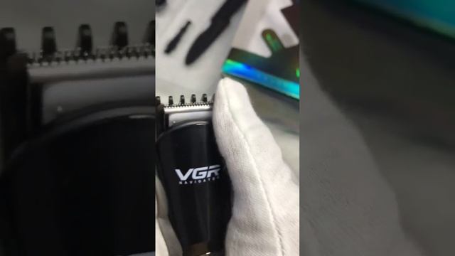 Машинка для стрижки VGR-012 стрижки, черный смотреть онлайн