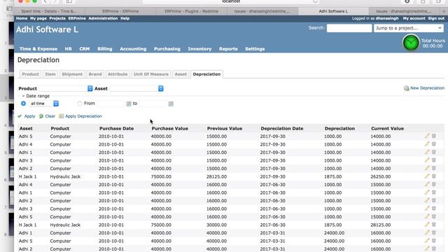 ERPmine - Asset Module смотреть онлайн