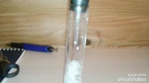 Растворяем алюминий в соляной кислоте!!