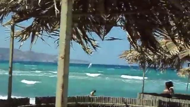 Windsurfing, Amoudara Beach, Crete, Greece смотреть онлайн