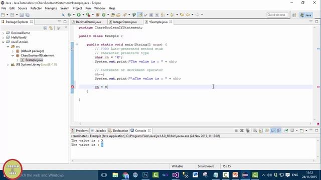 Java Tutorial In Urdu/Hindi - Character (char), Boolean And Conditional Statment (Java if else) смотреть онлайн