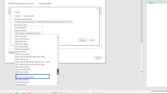 Arreglar el problemas de los acentos al importar archivos .csv en Excel смотреть онлайн
