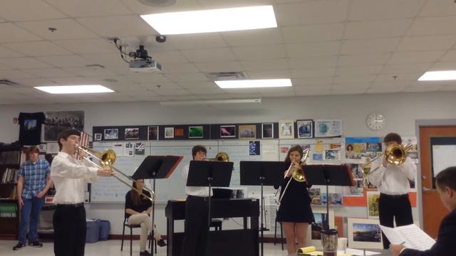 Fiesta trombone quartet смотреть онлайн
