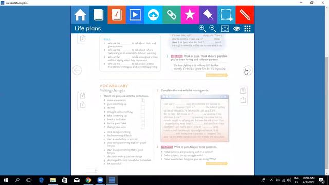 11th B Class on Present Tenses review смотреть онлайн