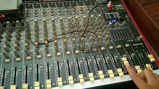 tes!!! mixer DOMER PRO FX 16 suara mantul. GLEER смотреть онлайн