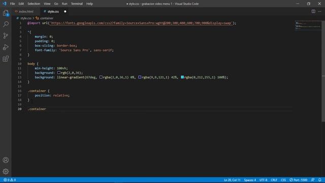 Responsive sidebar menu Using HTML & CSS смотреть онлайн
