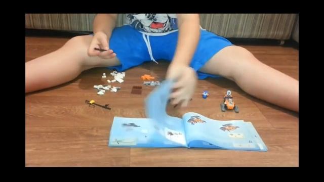 LEGO City Arctic Арктическая база 60036 Снегоход и упряжка Часть 6 смотреть онлайн