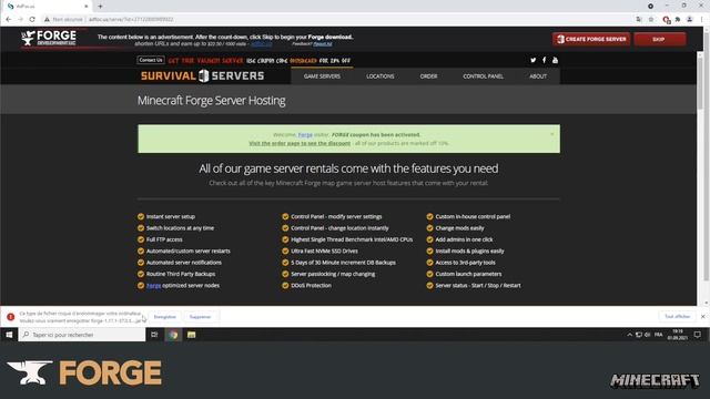 Comment installer FORGE sur MINECRAFT смотреть онлайн