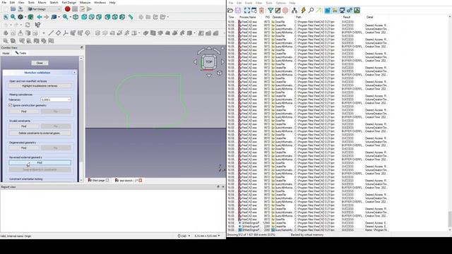 FreeCad v.0.21.0 Unexpected crash when editing Sketch смотреть онлайн