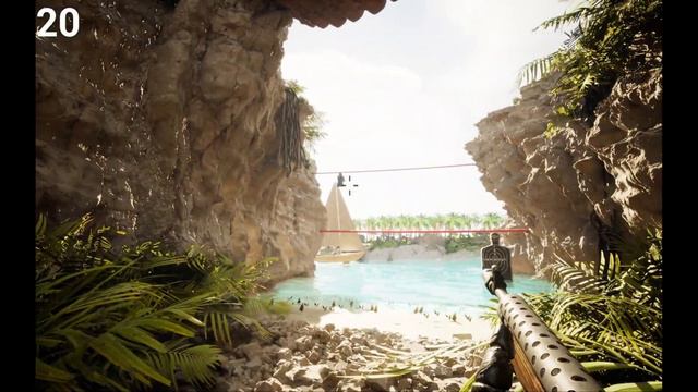 Unreal Engine 5 Demo Map - Shooting Range - Ray Tracing Max DX12 Graphics on Alienware Laptop смотреть онлайн