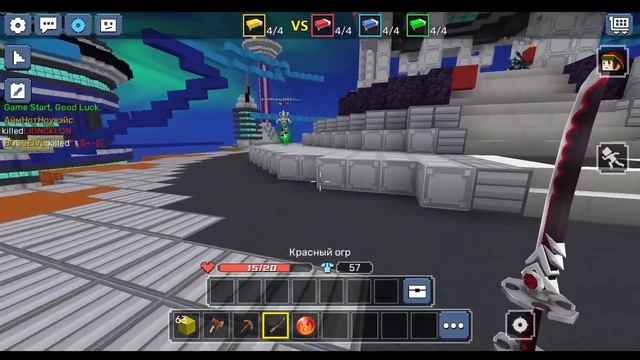 Как НУБУ Защитить КРОВАТЬ Против ПРО в Блокмен Го Бед Варс смотреть онлайн