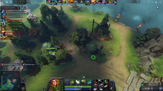 Игрок VIRTUS PRO на СИГНАТУРНОЙ WINDRANGER | ТОП ВРКА 25 ЛВЛ ДОТА 2