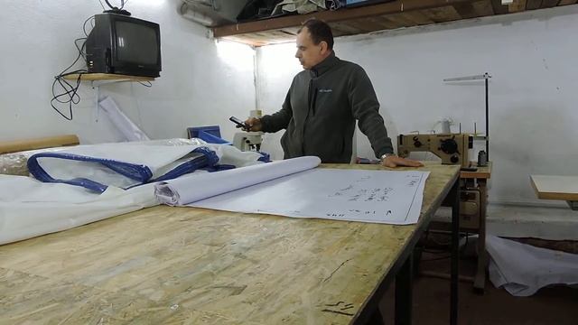 Пошив парусов. Разработка и раскройка паруса смотреть онлайн