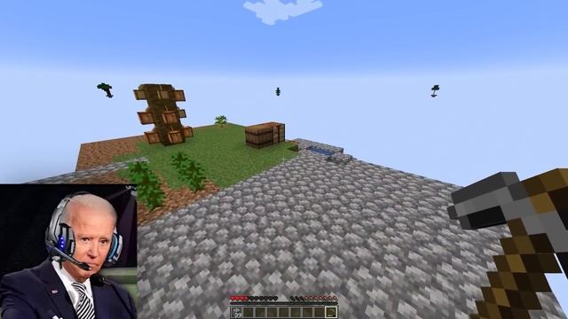 US Presidents Play Minecraft Skyblock 1-10 смотреть онлайн