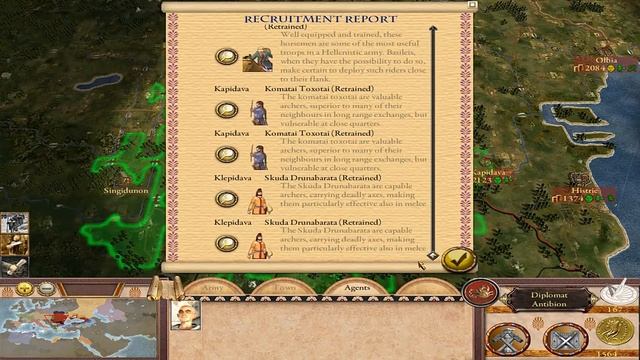 Let's play Europa Barbarorum 2 (M:TW) as Kimmerios Bosporos - part 131 "Turn 166 - 167" смотреть онлайн