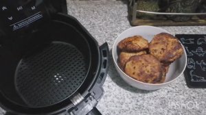 Творожно-куриные котлеты в аэрогриле. Белковая бомба для худеющих, мой рецепт с подсчётом КБЖУ.