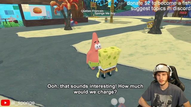 The best AI Sponge that I’ve seen so far… смотреть онлайн