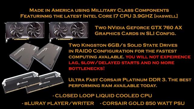 ELITE PRO MINI DUAL GTX 760 IN SLI AND 3 MONITORS [300 FPS] смотреть онлайн
