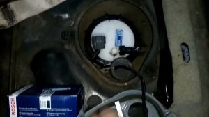 Замена бензонасоса Nissan Tiida 1.6L