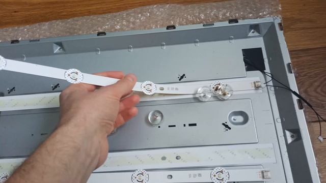 Как заменить LED подсветку телевизора LG 32LB652V смотреть онлайн
