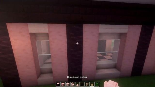 ДОМ ИЗ ВИШНЕВОГО ДЕРЕВА В МАЙНКРАФТ 1.20.1 смотреть онлайн