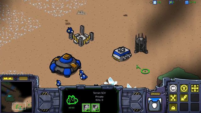 Starcraft Cartooned 2021: Misión 1 de la campaña Terran Remaster смотреть онлайн