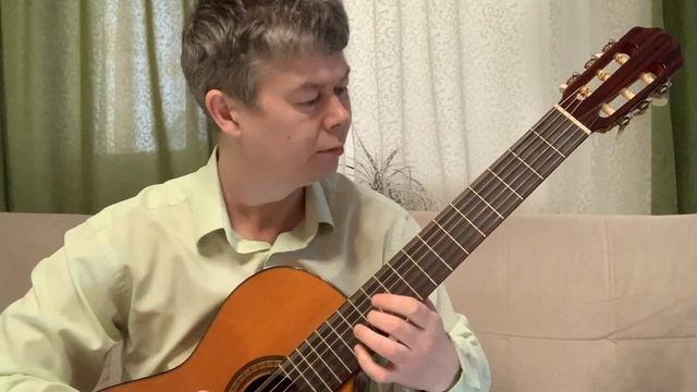 Гитара Aria AC 25 CE Spain - Песня Вагантов Во французской стороне смотреть онлайн