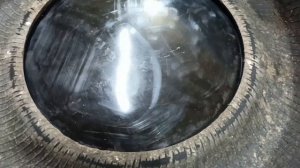 Кормушка для кур из покрышки