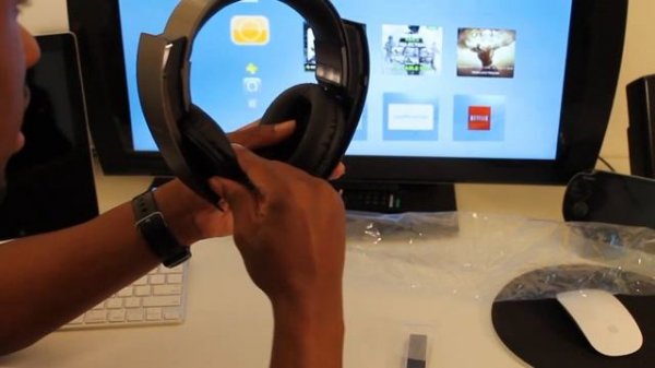 Playstation 3 Wireless Stereo Headset Unboxing