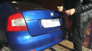 ЗАМЕНА ЭМБЛЕМЫ SKODA