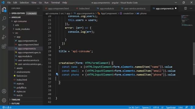 HttpClientModule | Angular | Consume API | Post Request | Hindi смотреть онлайн
